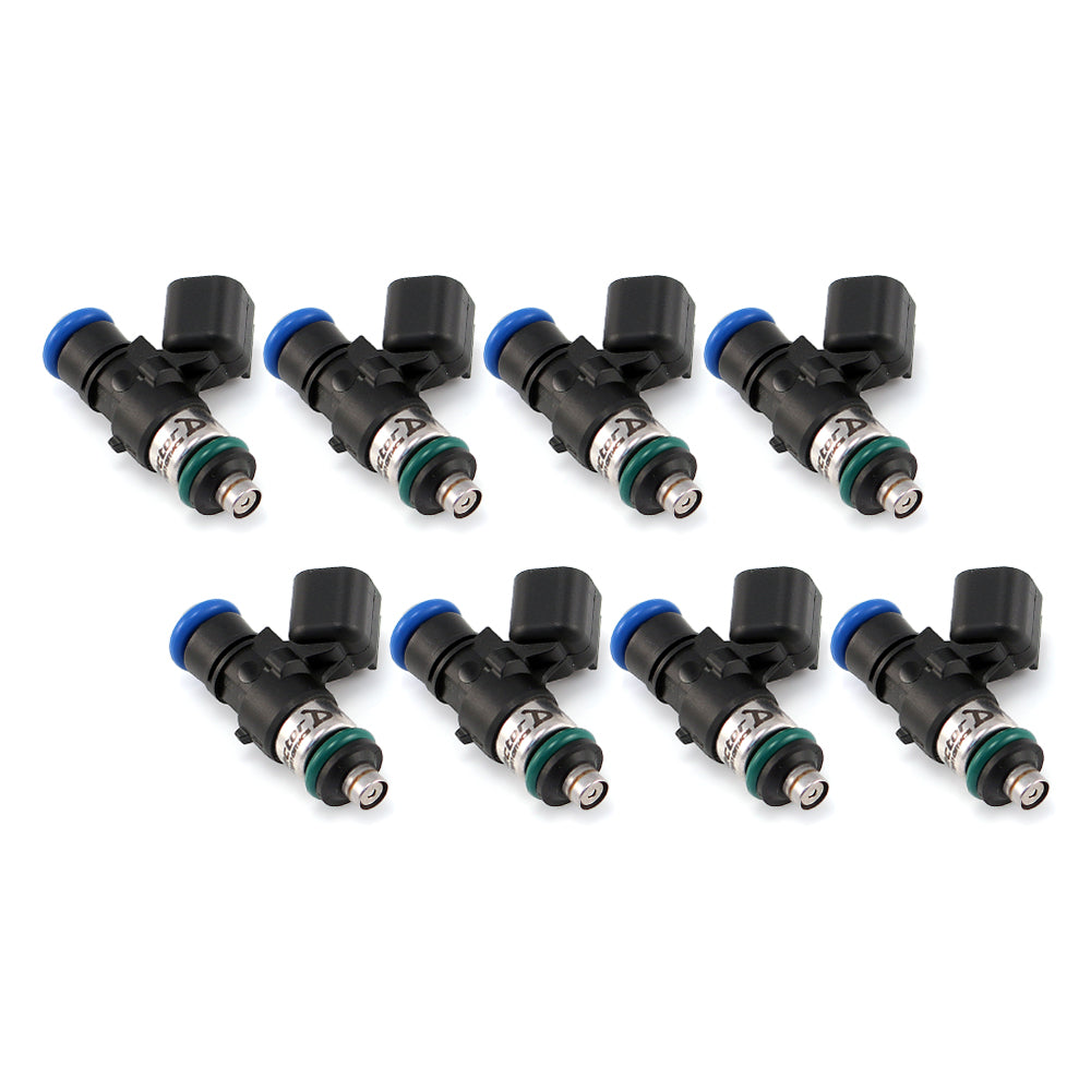 Injector Dynamics XDS Injectors - 34mm length, 14mm top, 14mm bottom (Set of 8)