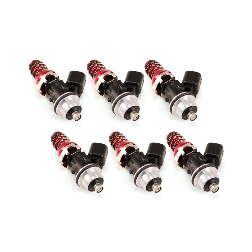 Injector Dynamics XDS Injectors - 48mm length, 11mm top, F20B adaptor bottom (Set of 6)