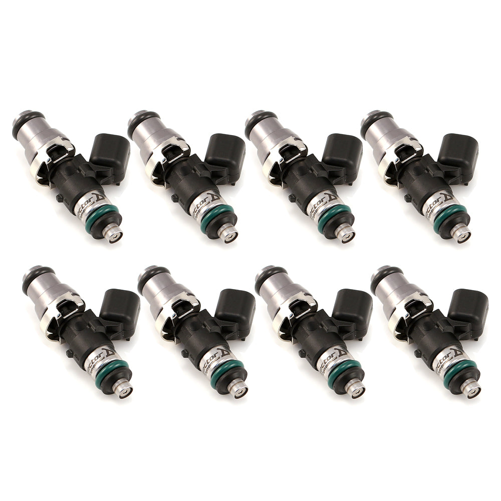 Injector Dynamics XDS Injectors - 48mm length, 14mm top, 14mm bottom (Set of 8)
