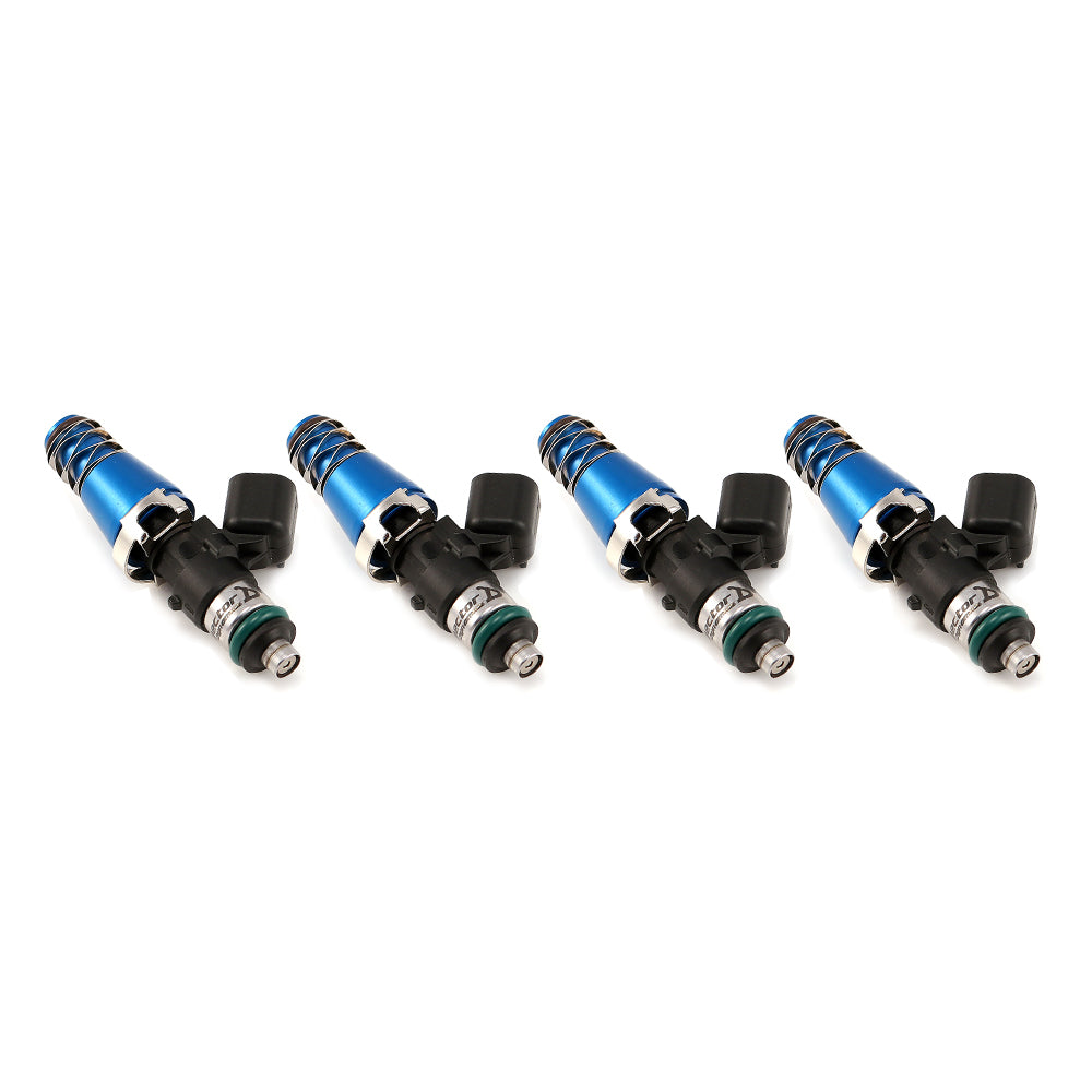 Injector Dynamics XDS Injectors - 60mm length, 11mm top, 14mm bottom (Set of 4)