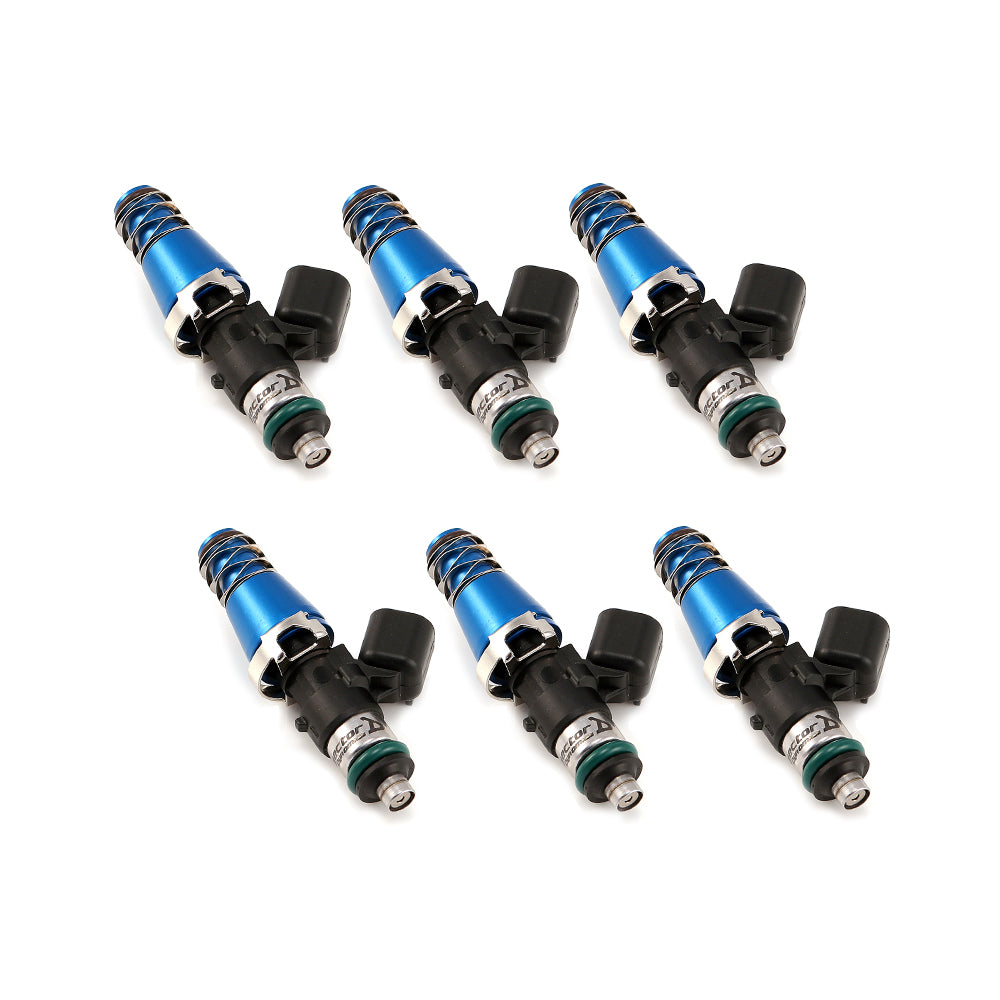 Injector Dynamics XDS Injectors - 60mm length, 11mm top, 14mm bottom (Set of 6)