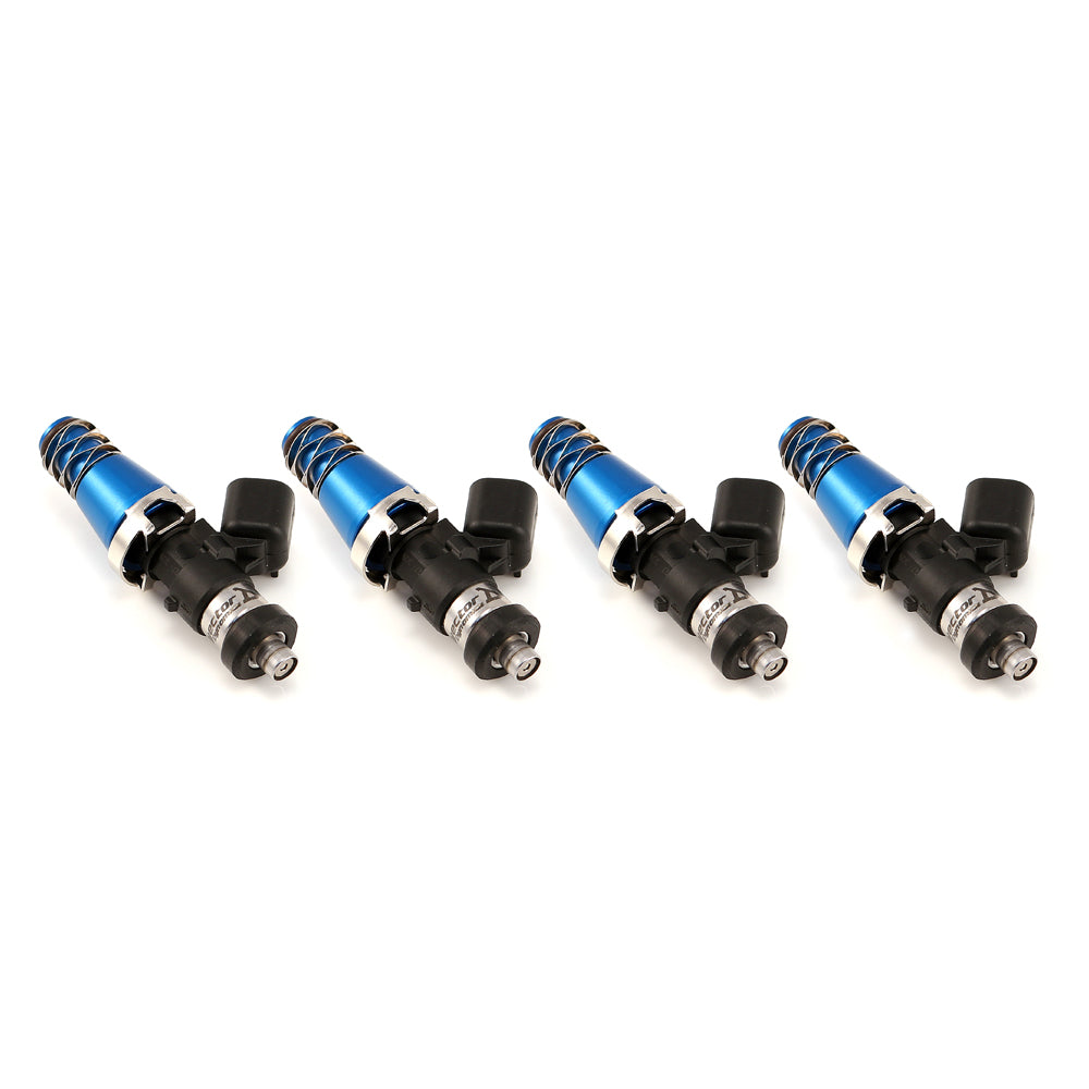 Injector Dynamics XDS Injectors - 60mm length, 11mm top, Denso bottom (Set of 4)