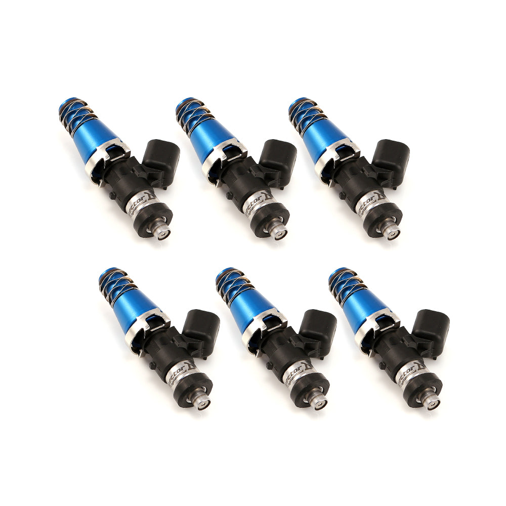 Injector Dynamics XDS Injectors - 60mm length, 11mm top, Denso bottom (Set of 6)