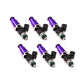 Injector Dynamics XDS Injectors - 60mm length, 14mm top, 14mm bottom (Set of 6)