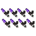 Injector Dynamics XDS Injectors - 60mm length, 14mm top, 14mm bottom (Set of 8)