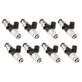 Injector Dynamics XDS Injectors - 60mm length, 14mm top, 14B adaptor bottom (Set of 8)