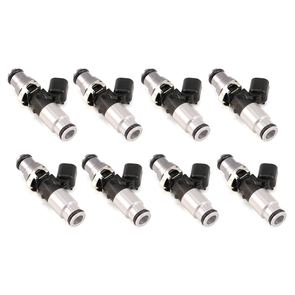 Injector Dynamics XDS Injectors - 60mm length, 14mm top, 14B adaptor bottom (Set of 8)