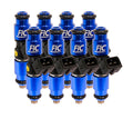 1200cc (130 lbs/hr at OE 58 PSI fuel pressure) FIC Fuel Injector Clinic Injector Set for Dodge 5.2L/5.9L (1994-1998) (High-Z)(IS154-1200H)