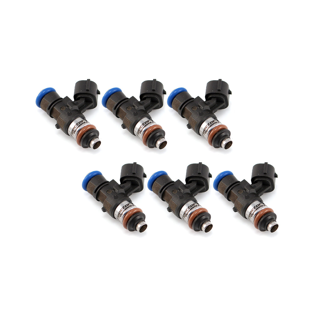 Injector Dynamics XDS Injectors - 34mm length, 14mm top, 14mm bottom (Set of 6)