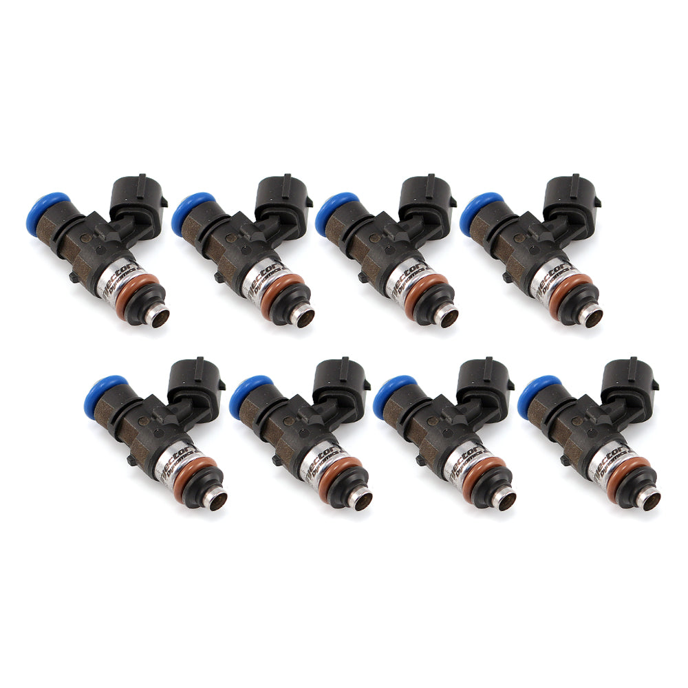 Injector Dynamics XDS Injectors - 34mm length, 14mm top, 14mm bottom (Set of 8)
