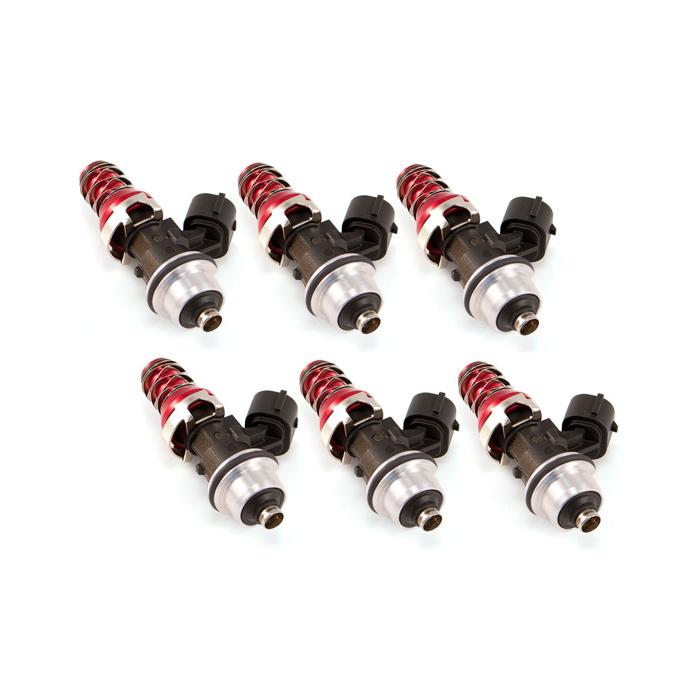 Injector Dynamics XDS Injectors - 48mm length, 11mm top, F20B adaptor bottom (Set of 6)