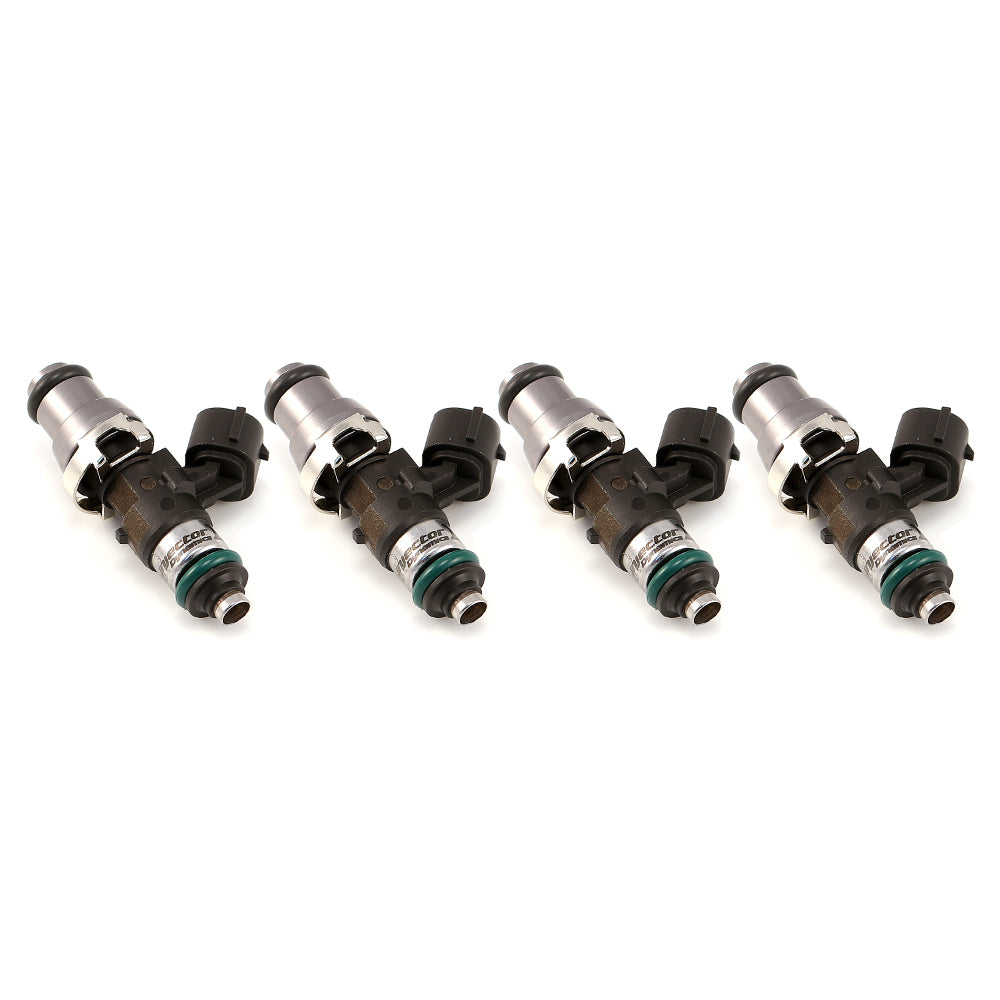 Injector Dynamics XDS Injectors - 48mm length, 14mm top, 14mm bottom (Set of 4)