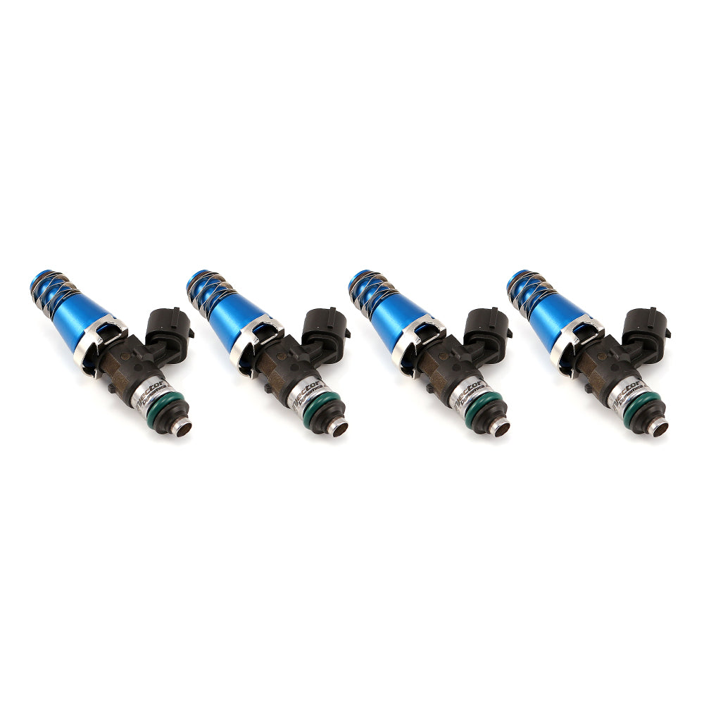 Injector Dynamics XDS Injectors - 60mm length, 11mm top, 14mm bottom (Set of 4)