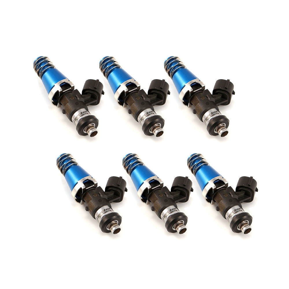 Injector Dynamics XDS Injectors - 60mm length, 11mm top, Denso bottom (Set of 6)