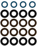 Seal kit for Fuel Injector Clinic  Nissan 240SX 11mm Injectors top feed style injectors (slk-181)